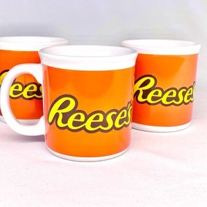 3 Reese’s Candy Mugs (lot of three)